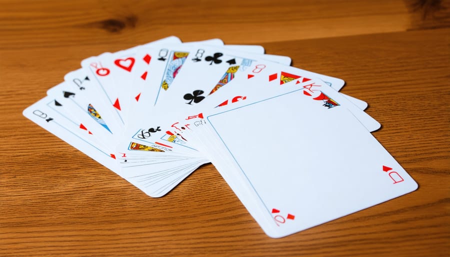 Teacher and students engaging with colorful educational flashcards during interactive classroom game