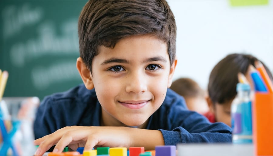 Engaged students enthusiastically participating in team-based classroom game assessment
