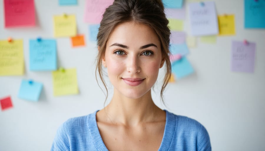 Teacher holding digital device with educational game template ready for classroom implementation