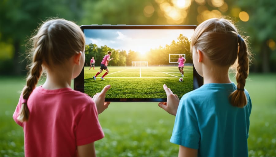 Student teams collaborating and celebrating together during classroom game activity